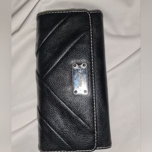 Nine West Woman's Black Pocketbook Wallet